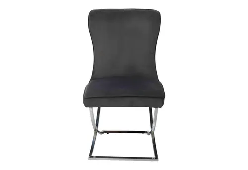 Xlmoebel Esszimmerstuhl Luxuriöser Chesterfield-Stuhl aus hochwertigem Stoff (1 St), Hergestellt in Europa