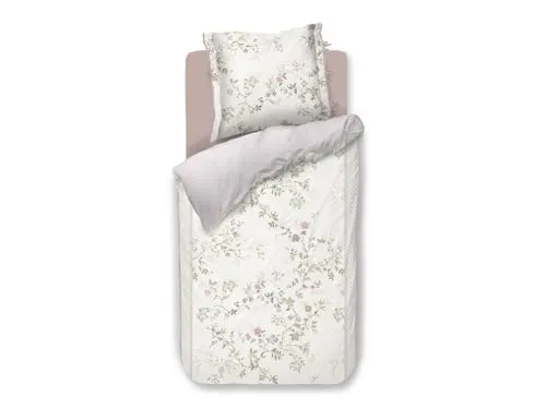 Pip Studio Perkalbettwäsche Bustani | White in weiß von Pip Studio