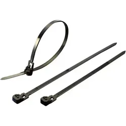 TRU Components 1592762 TC-HVC125203 Kabelbinder-Sortiment 125mm 7.60mm Natur Lösbar 100St.