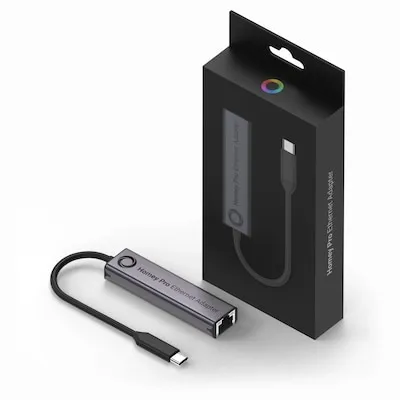 Homey Pro Ethernet Adapter - WLAN-Zubehör mit 480 Mbit/s Geschwindigkeit, perfekt für die Homey Pro (2023) zur stabilen Internetverbindung und optimierter Leistung.