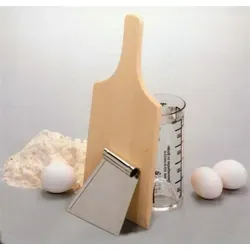 GSD HAUSHALTSGERÄTE Schneidebrett Set, Edelstahl & Massivholz