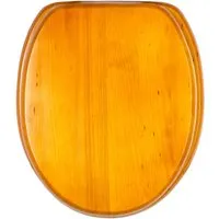 Sanilo WC Sitz mit Absenkautomatik - Hochwertiger Toilettendeckel aus Holz - WC-Sitze mit Absenkautomatik für leises Schließen, aus stabilem Holz für hohen Sitzkomfort. Einfache Montage und antibakterielle Oberfläche für leichte Pflege.