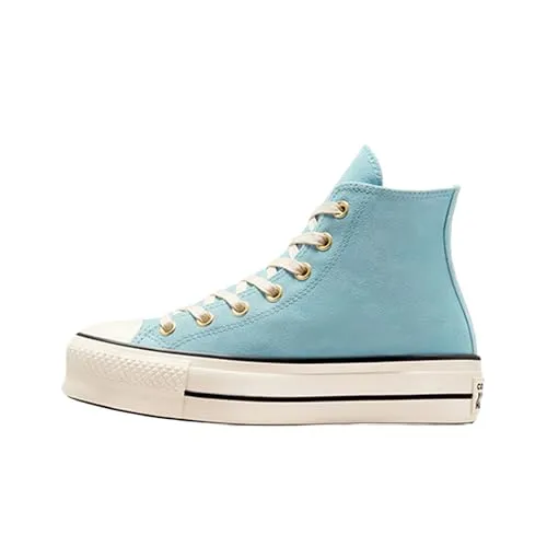 Converse Chuck Taylor All Star Lift Platform Suede Sneakers - Sportliche Sneakers aus strapazierfähigem Leder mit knöchelhohem Design und leicht profilierter Gummisohle für besseren Halt. Ideal für stylische Looks im Büro oder Alltag.