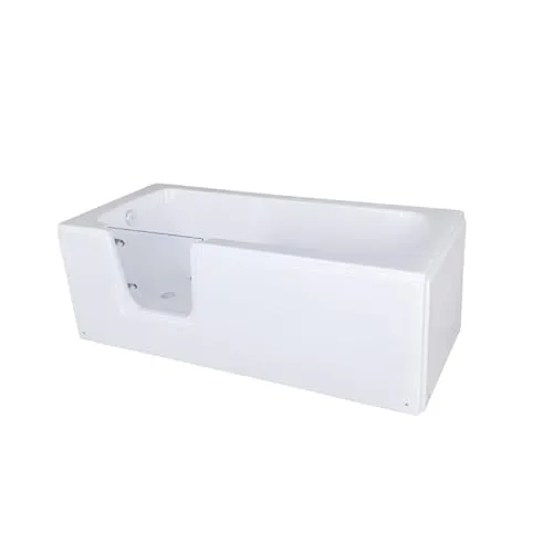 BELVIT Seniorenbadewanne 170x75 cm mit Tür