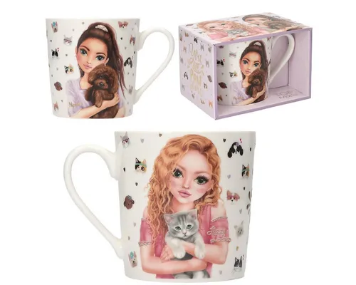 Depesche Freizeittasche DEPESCHE TOPModel Tasse KITTY and DOGGY