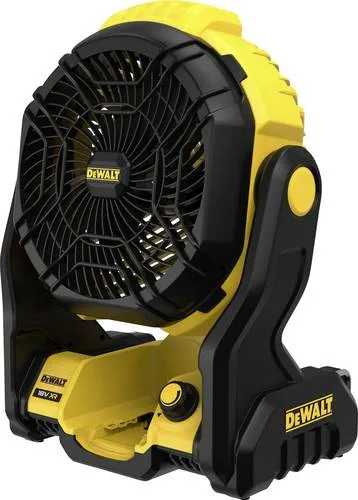 DEWALT Akku-Ventilator 18V - Leistungsstarker Akku-Ventilator für flexible Anwendungen, ideal für Baustellen und Outdoor-Aktivitäten, ohne störendes Kabel.