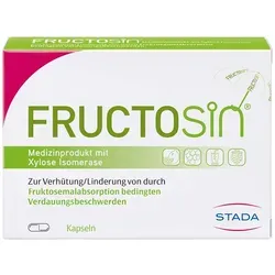 FRUCTOSiN bei Fructoseintoleranz 90 St - rezeptfreie Kapseln, unterstützt eine gesunde Verdauung und bietet Linderung bei Fructoseintoleranz
