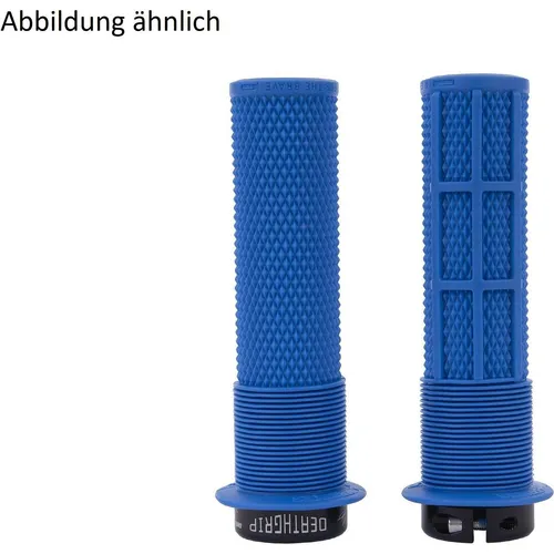 DMR Brendog Death Grip Lock-On Griff - royal blue - Velogriff mit 133/31.3mm, bietet ultimativen Komfort und Kontrolle für Mountainbikes und sorgt für eine verbesserte Fahrstabilität.