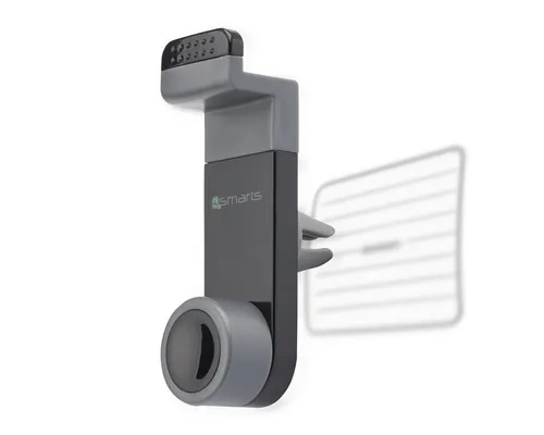 4smarts Schlüsselanhänger 4smarts Kfz-Halter für Lüftungsschlitze schwarz