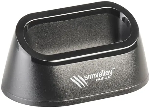 simvalley MOBILE Zubehör zu Senior Handy: Ladestation für Komfort-Handy XL-915 V2 (Seniorenhandy mit Notruf, Seniorenhandy mit Notruftaste, Radio)