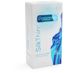 Pasante Kondome Pasante Silk Dünne Kondome - 12 Stück weiß
