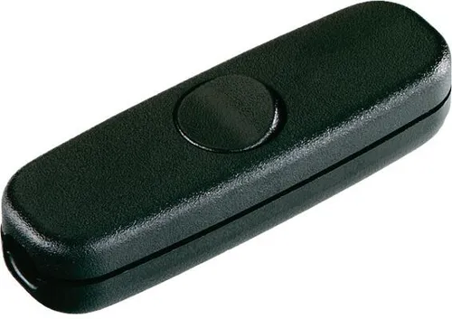 Bachmann 924.043 SW/Schwarz Schnurzwischenschalter