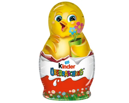 kinder Schokolade, Kinder Schokolade kleine Hohlfigur mit einer Überraschung 36g