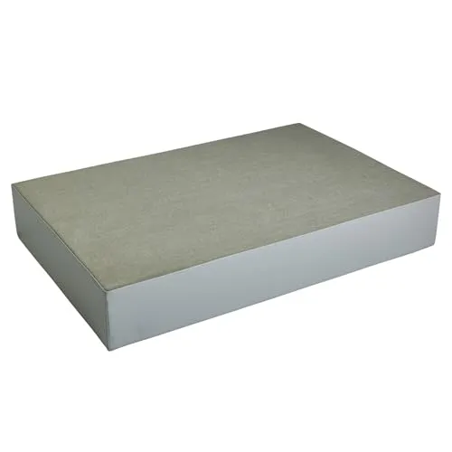 malwim Hochwertige Hüpfmatratze für Kinder – 107x70x17cm | Indoor Sprungmatte – Made in Germany | Weich, Sicher & Langlebig | Grün/Grau