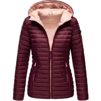 Marikoo Asraa Damen Steppjacke mit Kontrast-Reißverschluss - Leichte und bequeme Steppjacke für Damen von Marikoo. Ideal für Frühling und Herbst, mit hohem Tragekomfort und stilvollem Design. Perfekte Passform dank tailliertem Schnitt und praktische Taschen.