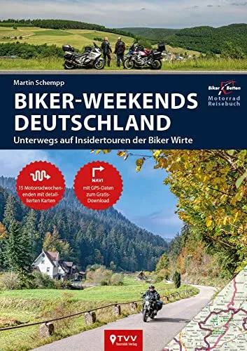 Motorrad Reiseführer Biker Weekends Deutschland - Freizeit, Haus & Garten – Entdecken Sie die besten Insidertouren der Biker-Wirte für unvergessliche Wochenendausflüge auf zwei Rädern.