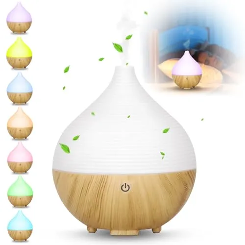 MTINRNI Aroma Diffuser,160ml Kleiner Ultraschall Aromatherapie Diffusor für ätherische Öle.