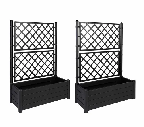 Kreher Set: 2 Stück Spaliere in Holz Optik von Kreher