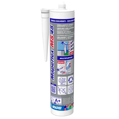 MAPEI MAPEFLEX MS45 300ml CRYSTAL Kleber Abdichtung Dichtstoff Hybrid Dichtmasse
