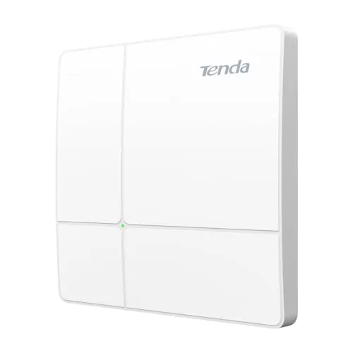 Tenda i23 AC1200 Gigabit WLAN Access Point (802.11ac Dualband, 1 Gigabit-Port, Verwaltbar über APP/Weboberfläche, PoE/DC-Stromversorgung, Decken-/Wandmontage)