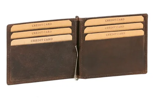 Produktbild LEAS Vintage-Style Geldscheinklammer aus Leder