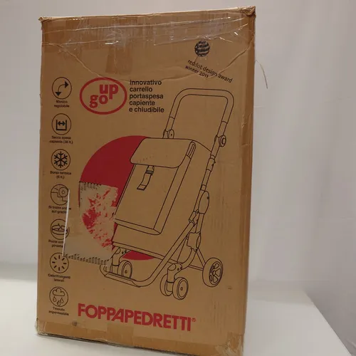 Foppapedretti „Go Up“-Einkaufsroller Blu (Navy)