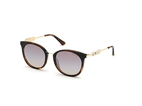 GUESS Damen 0 Sonnenbrille, dark havana, 52