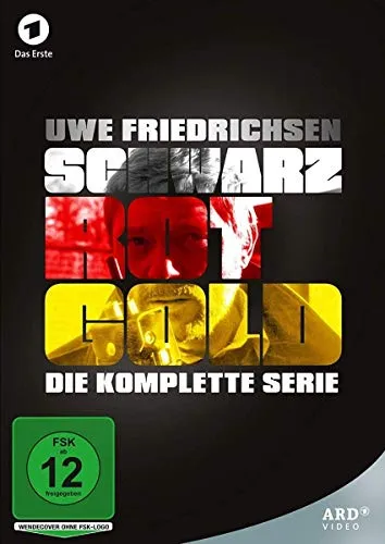 Schwarz Rot Gold - Die komplette Serie mit Uwe Friedrichsen [9 DVDs] - Fesselnde Historienserie über Deutschland, inklusive alle 9 DVDs, ideal für Geschichtsinteressierte und Serienliebhaber.