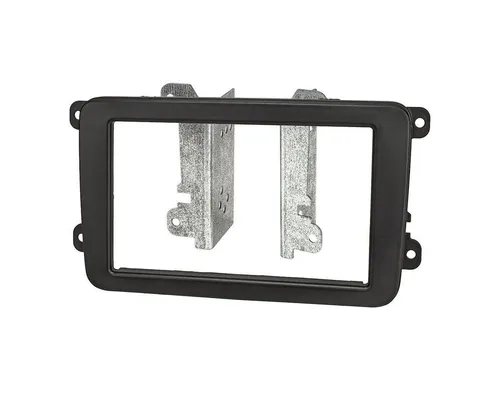 tomzz Audio 2457-037 Doppel DIN Radioblende für VW & Skoda von tomzz Audio
