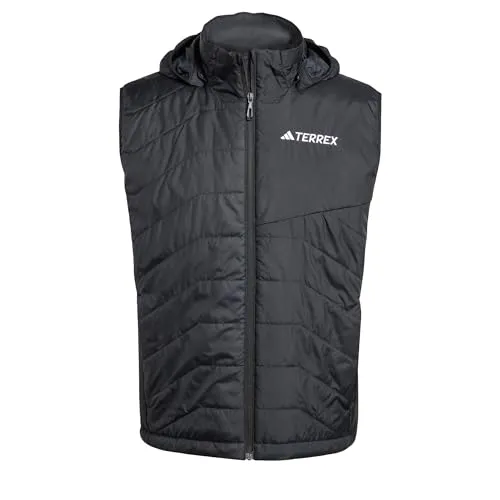 adidas TERREX Funktionsweste MT INS HO VEST schwarz M - Funktionsjacke für Wanderer, aus 100% Polyester, leicht und atmungsaktiv, ideal für aktive Outdoor-Aktivitäten.