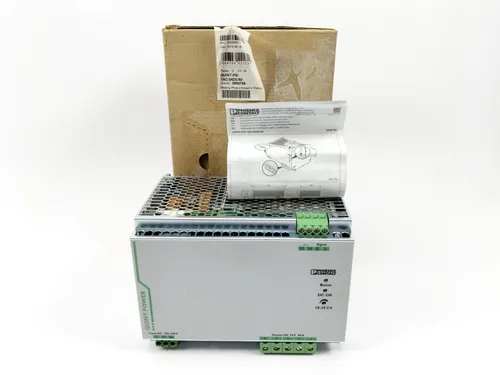 Phoenix Contact QUINT - PS/1AC/24DC/40 Hutschienen-Netzteil 24V DC 40A - Schaltnetzteil mit 40A Nennstromstärke, ideal für industrielle Anwendungen und hohe Leistungsanforderungen.