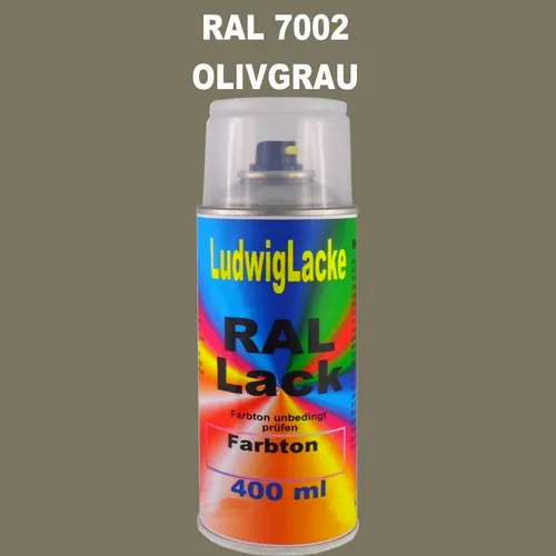 RAL 7002 OLIVGRAU Seidenmatt 400 ml 1K Spray
