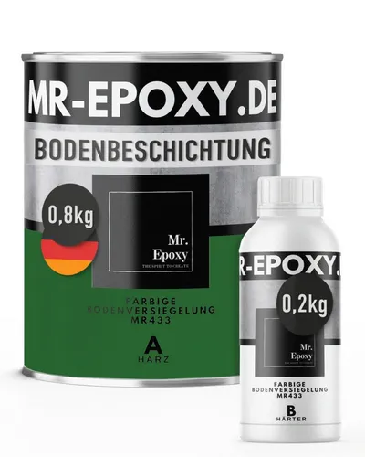 Mr. Epoxy Bodenversiegelung Epoxid-Bodenbeschichtung