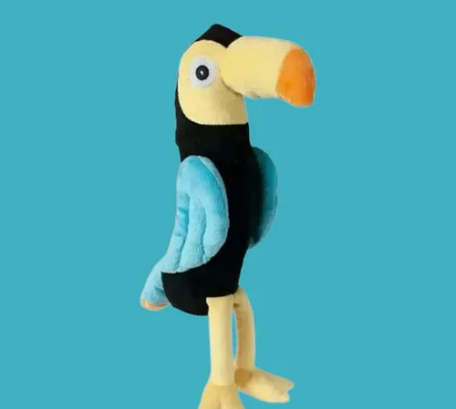 Hundespielzeug,Squeaker,Tukan, Spielzeug,Vogel,XL,Plüsch,Kauspielzeug,Karlie