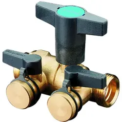 Oventrop Regusol Befüll- und Spüleinrichtung G 1” - Sanitärinstallation, effiziente Befüll- und Spülfunktion für Heizungsanlagen, sorgt für optimale Systemleistung.