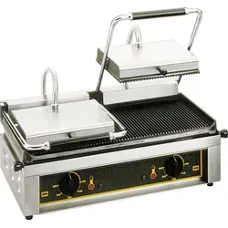 ROLLER GRILL Kontaktgrill doppelt, 600x385x220 mm