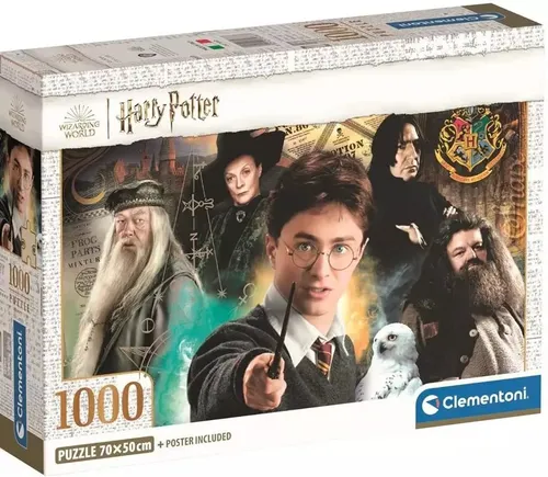Puzzle 1000 elementów. Harry Potter Clementoni 8005125397877