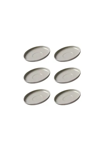 Ritzenhoff & Breker Espressountertassen Jasper 6er Set - Elegantes 6er Set Espressountertassen mit minimalistischer Formensprache und glanzvoller Glasur – perfekt für stilvolle Kaffeepausen.