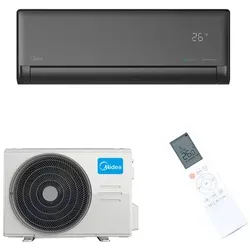 Midea Klimaanlage Solstice Wandgerät Set 3,5 kW - Schwarz