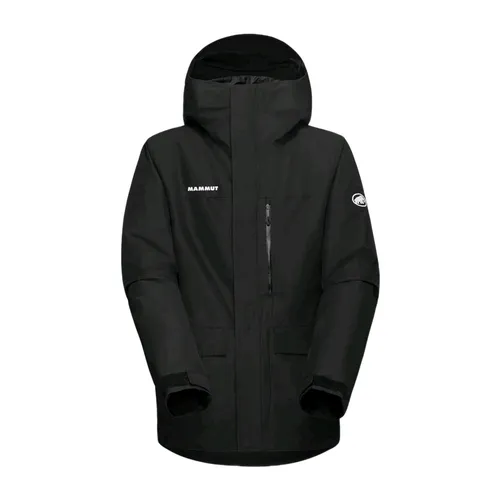 Mammut Fall Line HS Thermo Hooded Jacket Men - Funktionsjacke für Männer, wasser- und winddicht mit isolierender Thermo-Funktion, ideal für kalte Tage beim Skifahren.