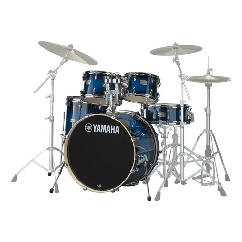 Yamaha Stage Custom Birch Shell-Set SBP2F5 Deep Blue Sunburst