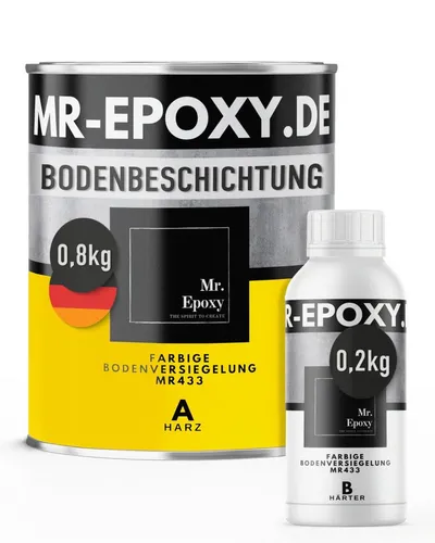 Mr. Epoxy Bodenversiegelung Epoxid-Bodenbeschichtung