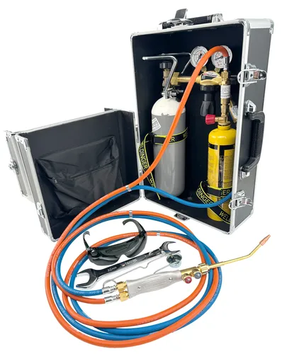 Hartlöt- und Kleinschweißgerät Lötfreund Professionell mit 2L O² Flasche+Mappgas