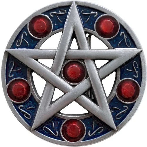 Pentagramm Buckle Kelten Keltenknoten Gürtelschnalle