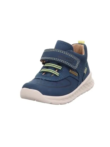 Superfit Breeze blau/gelb (8030) 26 - Hochwertiger Sneaker für Kinder - Kinder Halbschuhe mit GORE-TEX Membrane für wasserdichten und atmungsaktiven Komfort, ideal für kleine Abenteurer. Herausnehmbare Einlegesohle aus chromfreiem Leder für individuelle Anpassung.