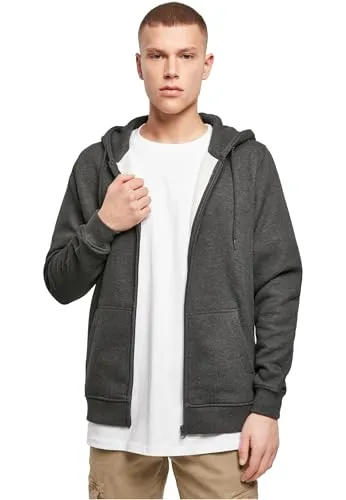 Build Your Brand Hoodie Heavy Zip Hoody XL - Funktionsjacke aus 65% Baumwolle und 35% Polyester, bietet Komfort und Wärme, ideal für Freizeit und Sport.