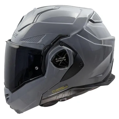 LS2 Klapphelm ADVANT X SOLID Nardo Grey M