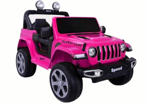Jeep Kinderauto Elektroauto 4x4 SUV FT-938 Rosa - Das 4x4 Elektrofahrzeug FT-938 in Rosa bietet Kindern ein realistisches Fahrerlebnis. Mit einfacher Bedienung und durchdachter Ausstattung ist es ideal für Garten und Freizeit. Beleuchtung und Soundfunktionen sorgen für zusätzlichen Spielspaß.