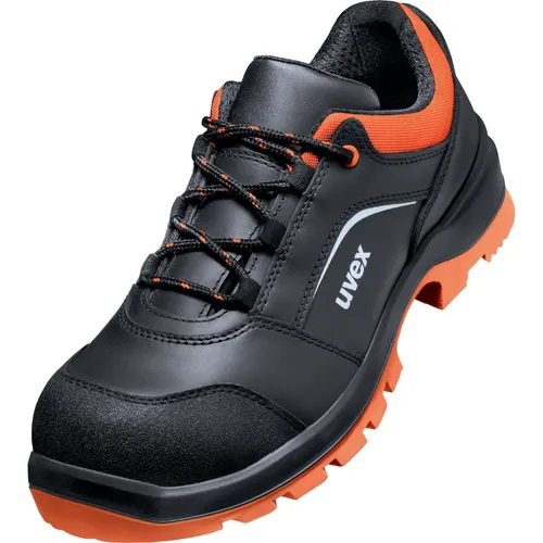 Uvex Safety 2 xenova Halbschuhe S3 95063 - Sicherheitsschuhe in schwarz-rot, Weite 12, Größe 44, mit hervorragendem Schutz und hohem Tragekomfort für den vielseitigen Einsatz im Garten und bei der Arbeit.
