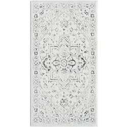 carpet city Kurzflor-Teppich Lounge, Grau, 80x150 cm - Teppiche & Böden – Pflegeleichter Kurzflor-Teppich für gemütliche Atmosphäre, geeignet für Fußbodenheizung und strapazierfähig.